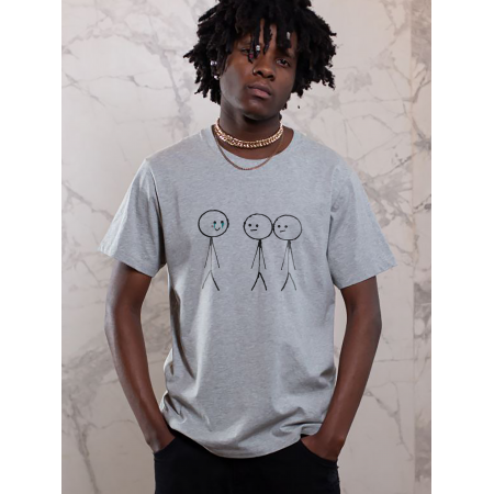 Tricou fericit din bumbac